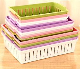 中號插片式桌面收納籃 義烏市貝斯特家居日用品在義烏國際商貿城的貿易風采